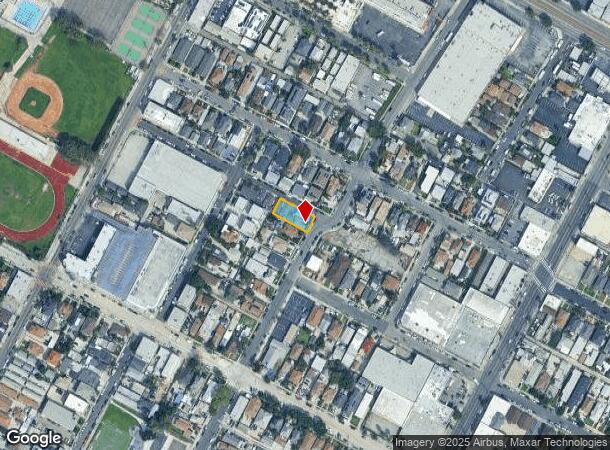  2201 Trinity St, Los Angeles, CA Parcel Map