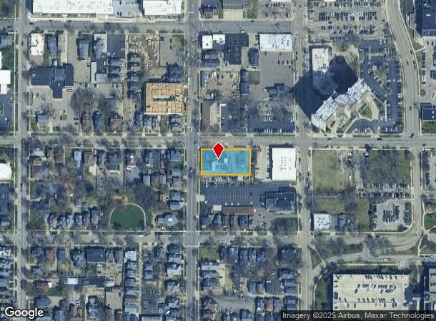  125 W Walnut St, Kalamazoo, MI Parcel Map