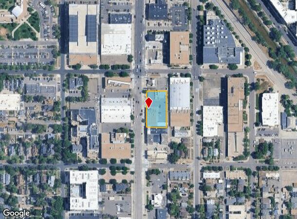 460 N Broadway, Denver, CO Parcel Map