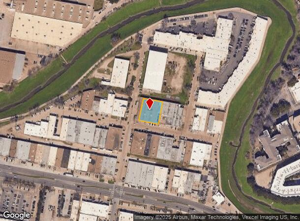2040 Farrington St, Dallas, TX Parcel Map