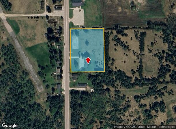 4388 N State Highway M 77, Gulliver, MI Parcel Map