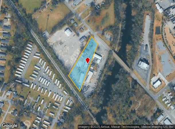  1307 W College St, Murfreesboro, TN Parcel Map