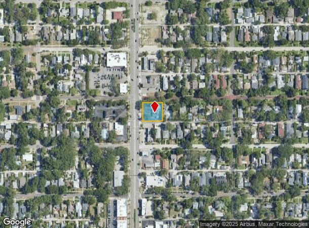  2631 4Th St N, Saint Petersburg, FL Parcel Map
