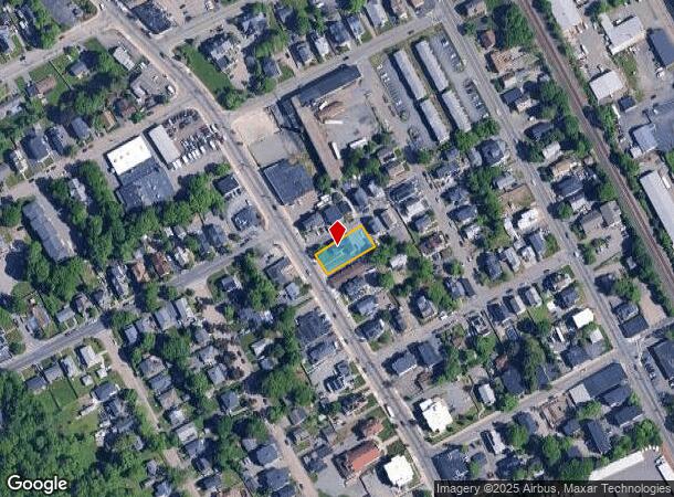  733 N Main St, Brockton, MA Parcel Map