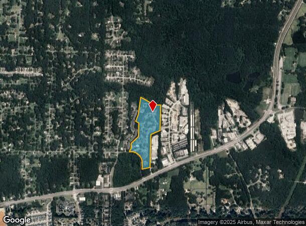  100 Knight Way, Fayetteville, GA Parcel Map
