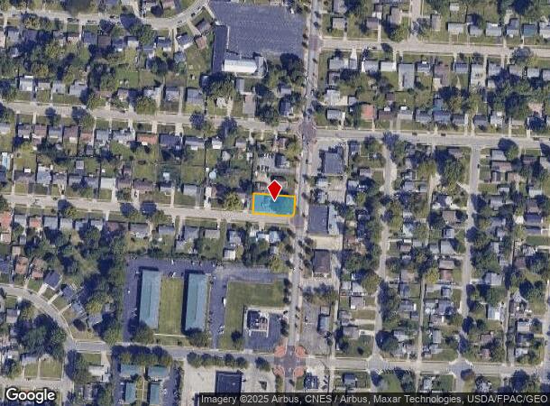  493 S Yearling Rd, Columbus, OH Parcel Map