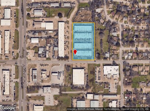 3301 Conflans Rd, Irving, TX Parcel Map