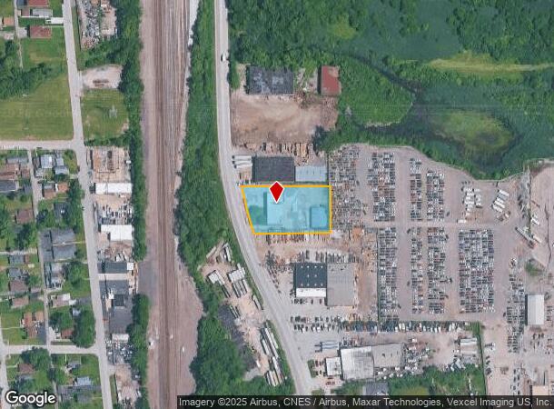 3011 E End Ave, Chicago Heights, IL Parcel Map