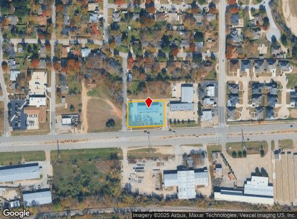  1220 W Hurst Blvd, Hurst, TX Parcel Map