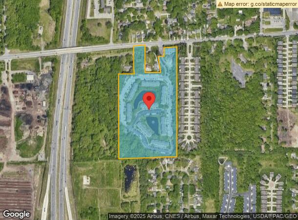  2051 Orchard Lakes Pl, Toledo, OH Parcel Map