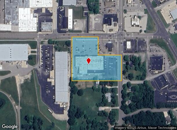  1332 Hilltop Rd, Saint Joseph, MI Parcel Map