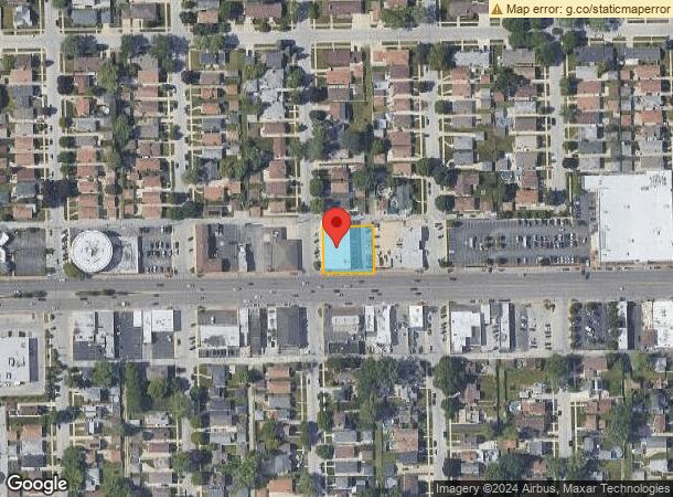  3830 W 95Th St, Evergreen Park, IL Parcel Map