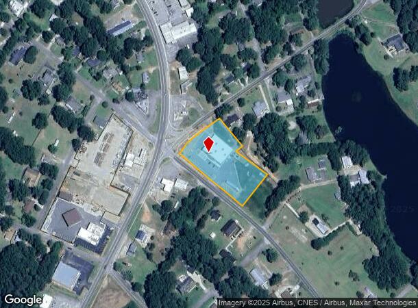 399 Mcqueen St, Johnston, SC Parcel Map