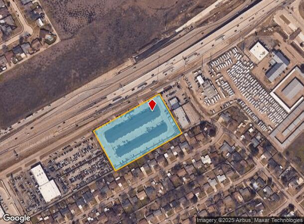  2836 Ih 30, Mesquite  Dallas Co, TX Parcel Map