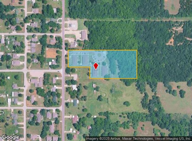 2900 N Choctaw Rd, Choctaw, OK Parcel Map