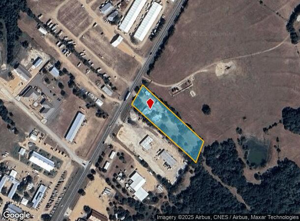  2249 S State Highway 237, Round Top, TX Parcel Map