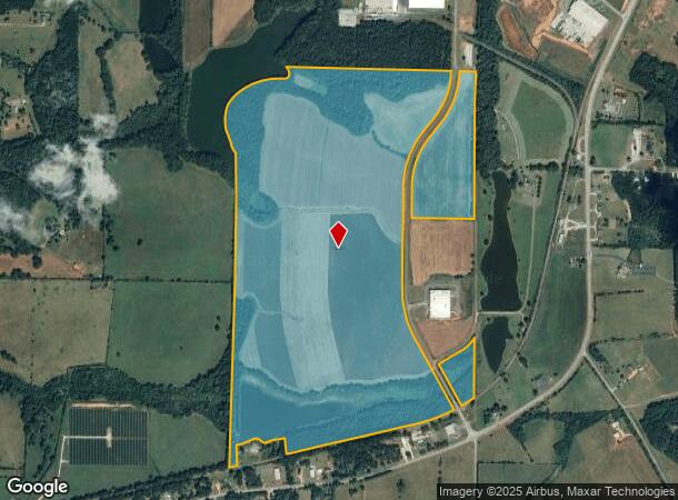 Johnson Rd, Thomaston, GA Parcel Map