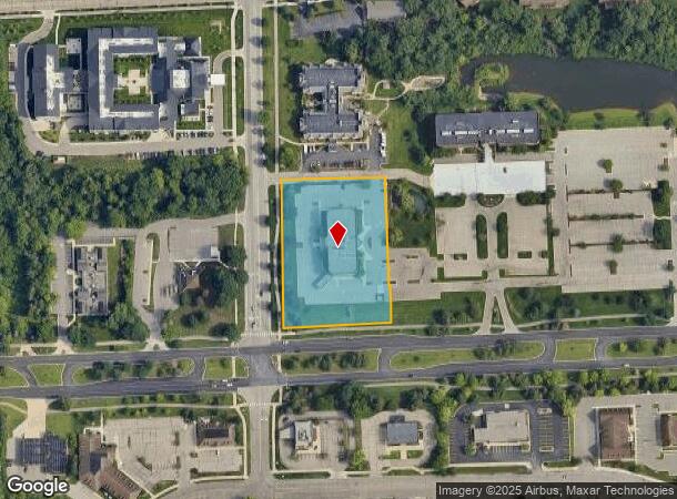  305 E Eisenhower Pky, Ann Arbor, MI Parcel Map