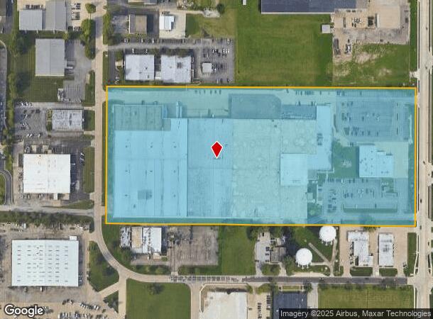 8201 N University St, Peoria, IL Parcel Map