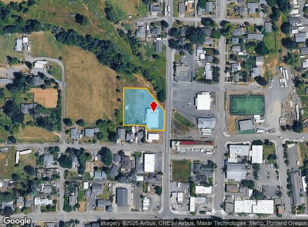 213 N Yamhill St, Carlton, OR Parcel Map