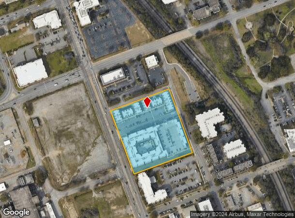  1400 Huger St, Columbia, SC Parcel Map