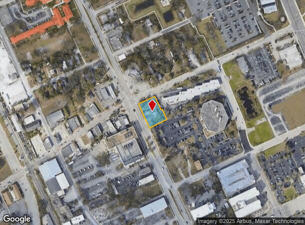  275 N Ridgewood Ave, Daytona Beach, FL Parcel Map