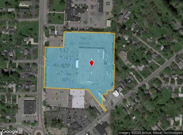  6150 S Park Ave, Hamburg, NY Parcel Map