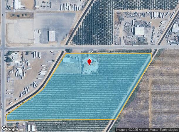  3135 E American Ave, Fresno, CA Parcel Map