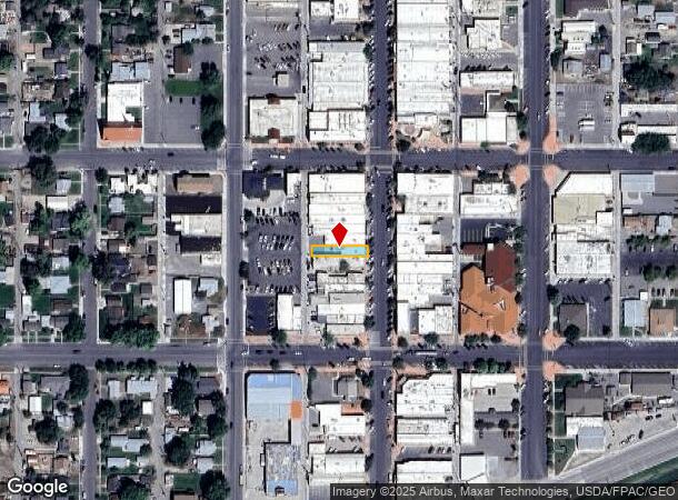 126 N Bent St, Powell, WY Parcel Map