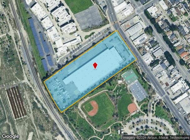  2000 N San Fernando Rd, Los Angeles, CA Parcel Map