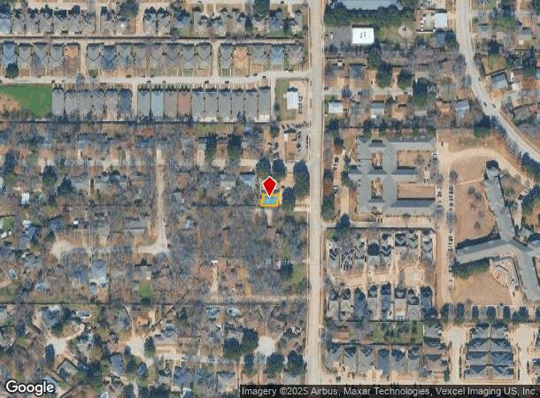  2510 Little Rd, Arlington, TX Parcel Map