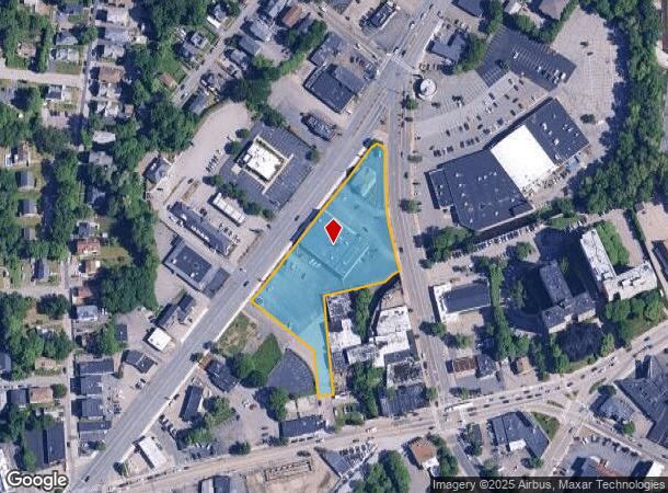645 Park Ave, Worcester, MA Parcel Map