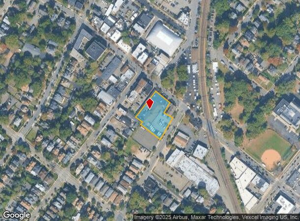 105 Walnut St, Nutley, NJ Parcel Map