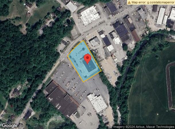  601 W Pike St, Canonsburg, PA Parcel Map