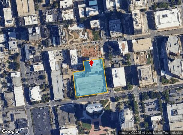 102 W 3Rd St, Winston Salem, NC Parcel Map