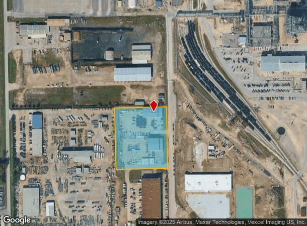 10855 Strang Rd, La Porte, TX Parcel Map