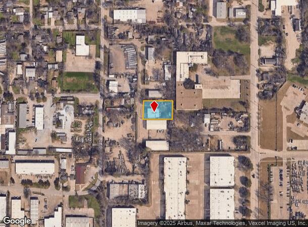  1226 Ford St, Irving, TX Parcel Map