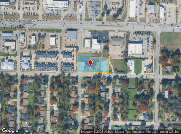  2212 Emery St, Denton, TX Parcel Map