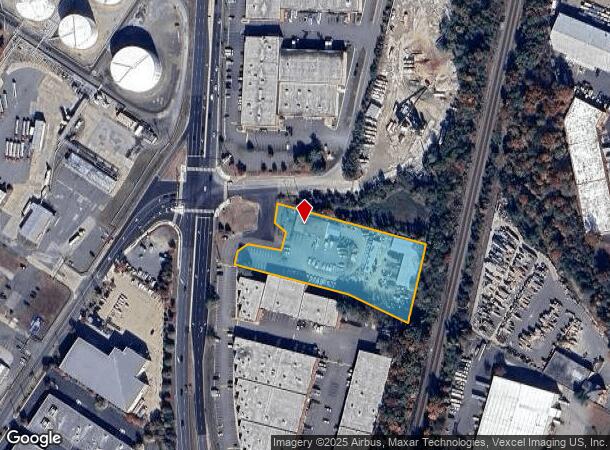 8207 Backlick Rd, Lorton, VA Parcel Map