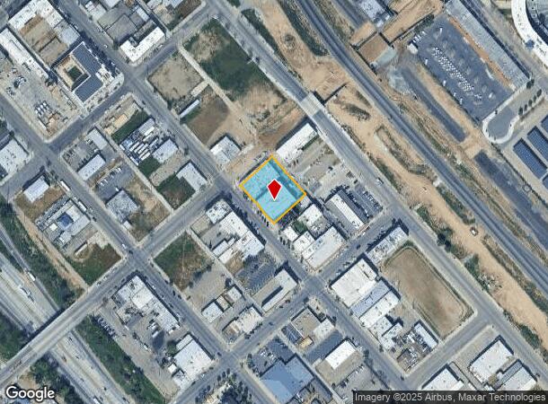 1502 Tulare St, Fresno, CA Parcel Map