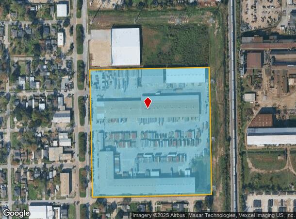 2222 N Wayside Dr, Houston, TX Parcel Map