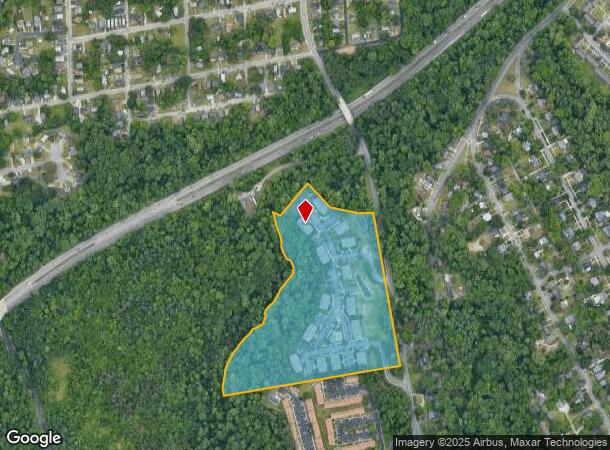  1608 Johnson Rd, Petersburg, VA Parcel Map