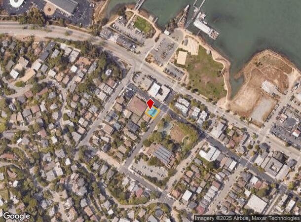  501-503 Caledonia St, Sausalito, CA Parcel Map