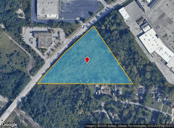 Rockside Rd, Garfield Hts, OH Parcel Map