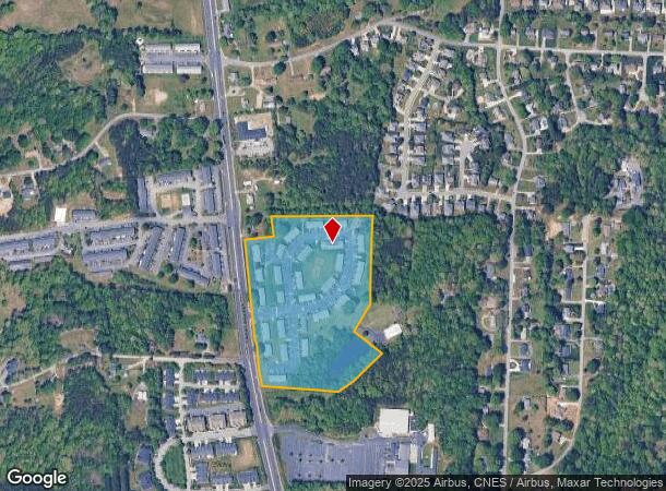 101 Willow Trace Cir, Clemmons, NC Parcel Map