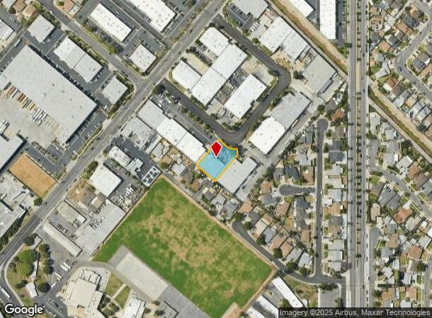  13257 Barton Cir, Whittier, CA Parcel Map