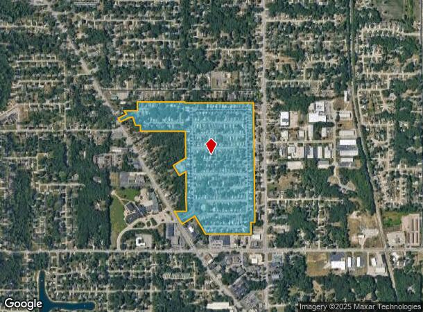  523 Butternut Dr, Holland, MI Parcel Map