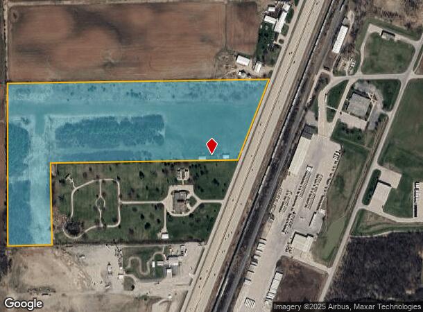  1475 Green Valley Rd, Neenah, WI Parcel Map