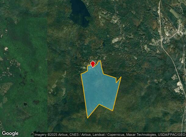 107 Moose Mountain Rd, Brookfield, NH Parcel Map