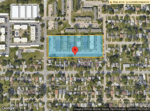  800 N 34Th St, Council Bluffs, IA Parcel Map